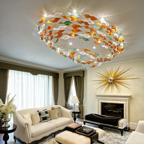 Customized Nordic Indoor Living Room Chandeliers