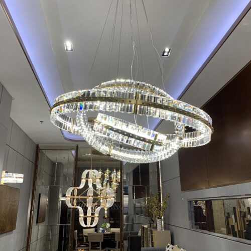 Elegant Round Chandelier for Dining Room