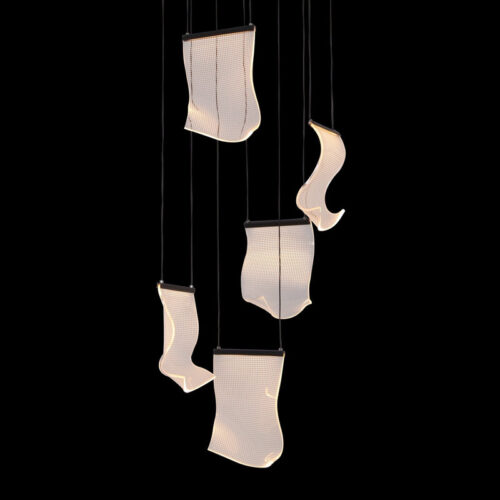 Illuminate your space with a sleek glass modern pendant light.