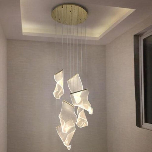 Illuminate your space with a sleek glass modern pendant light.