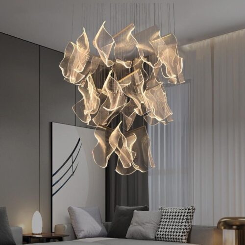 Illuminate your space with a sleek glass modern pendant light.