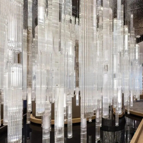 Bespoke Luxury Chandelier Lighting for 5-Star Hotel Restaurant