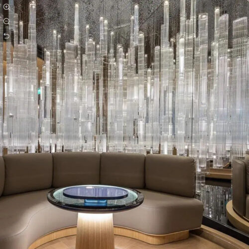 Bespoke Luxury Chandelier Lighting for 5-Star Hotel Restaurant