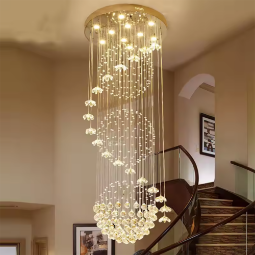 Custom Modern Crystal Chandelier for Villa Design