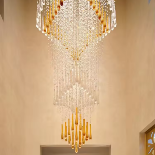 Custom Non-Standard Project Luxury Atmosphere Chandelier