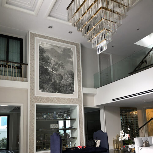 Nordic Modern Simple Crystal Many Layer Ceiling Chandelier