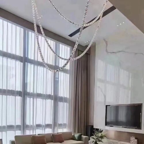 Decoration Hotel Lobby Large Modern Ceiling Chandelier