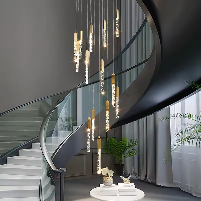 Home Decoration Nordic Loft Staircase Pendant Light