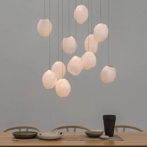 Modern Simple Creative Glass Pendant Lamp from Zhongshan