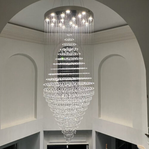 High Quality Nordic Modern K9 Crystal Chandelier