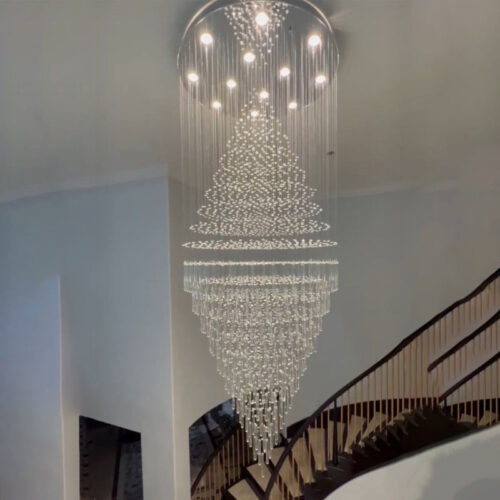 High Quality Nordic Modern K9 Crystal Chandelier