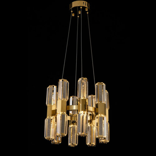 Elevate your hotel kitchen's ambiance with a luxurious hanging pendant light for the ceiling.