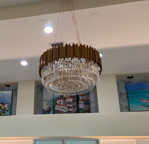 Wholesale Nordic Modern Crystal Glass Chandelier Lighting