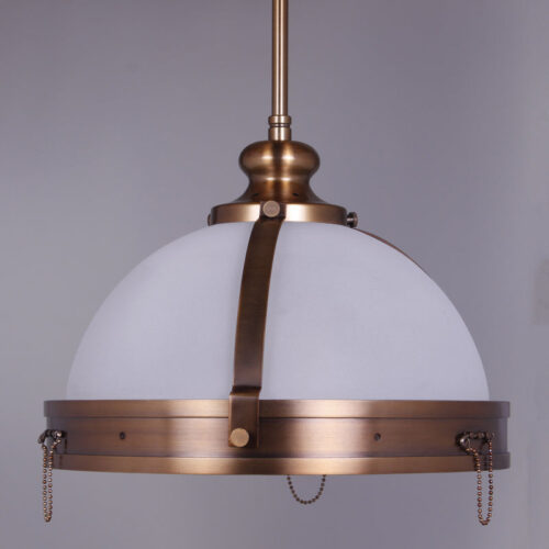 Add industrial charm to your kitchen with our decorative pendant light.