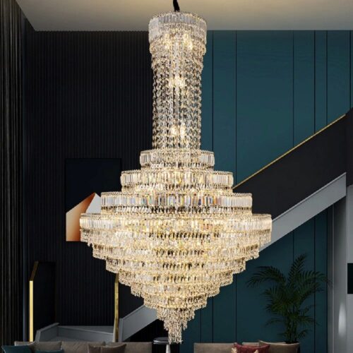 Hotel Lobby Villa Engineering Creative Crystal Chandelier