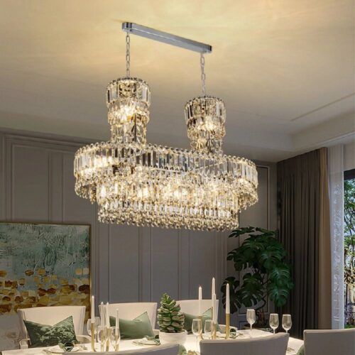 Hotel Lobby Villa Engineering Creative Crystal Chandelier