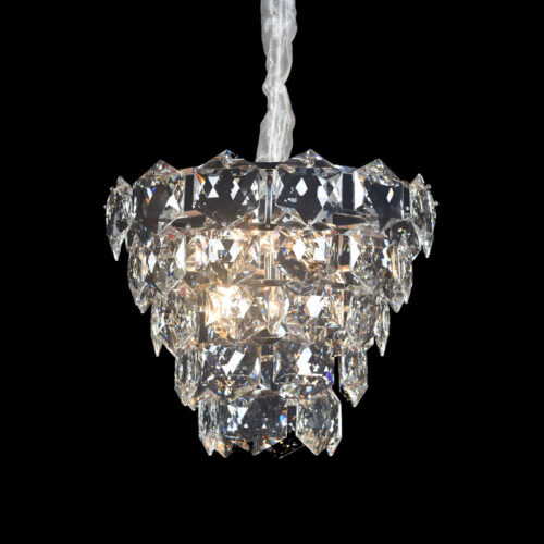 Elevate your hotel ambiance with a grand decorative crystal chandelier.