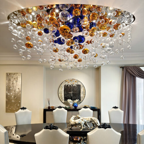 Modern Glass Ball Lighting for Living Room Art Decoration