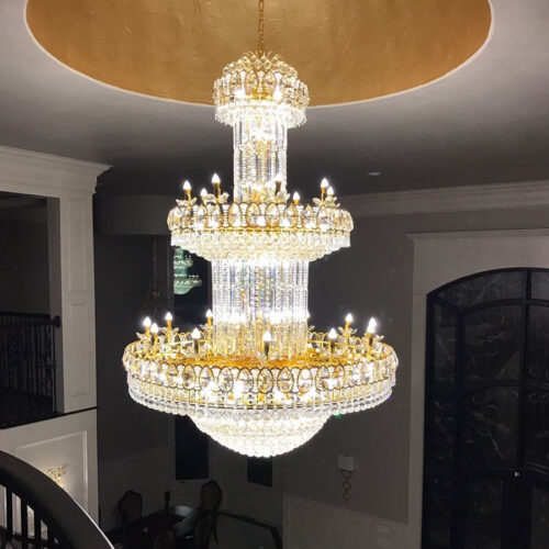 Staircase Villa Ceiling Hanging Luxury Chandelier