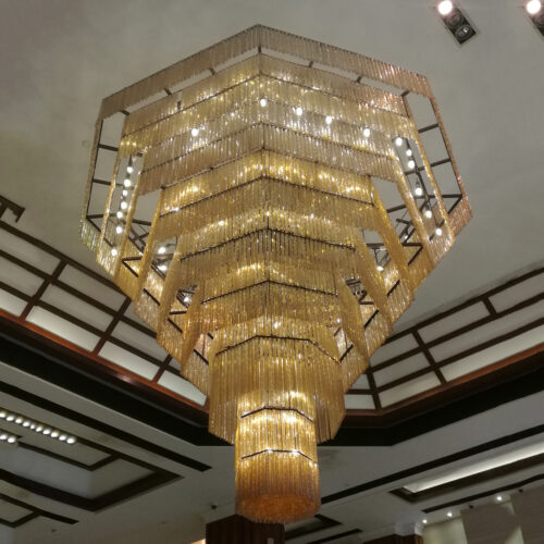 Staircase Villa Ceiling Hanging Luxury Chandelier