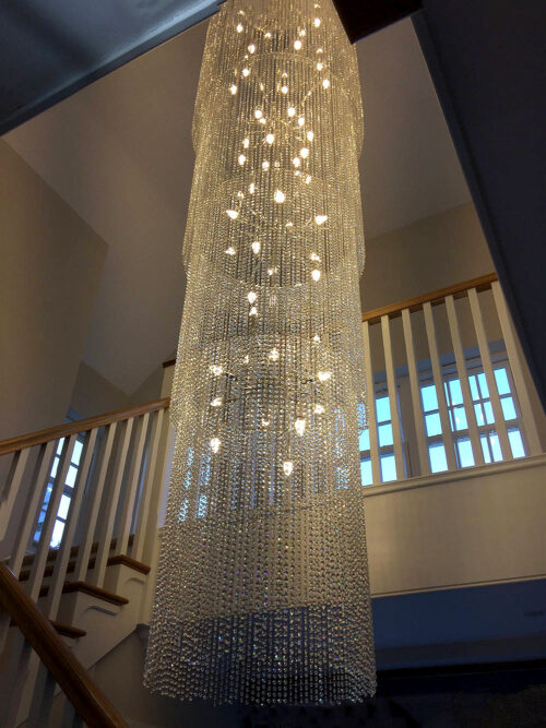 Custom Large Wedding Hotel Lobby Luxury K9 Crystal Chandelier