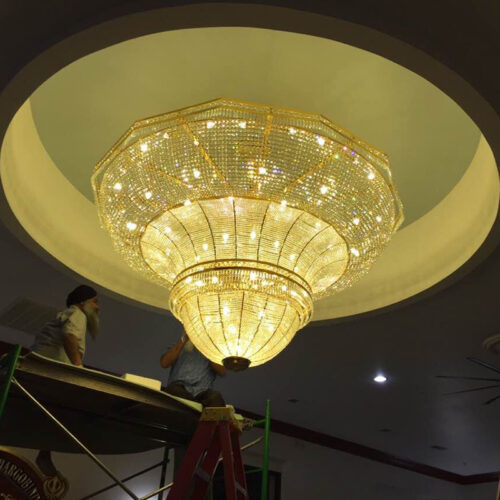 Staircase Villa Ceiling Hanging Luxury Chandelier