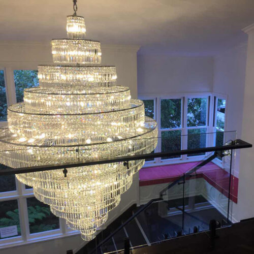 Staircase Villa Ceiling Hanging Luxury Chandelier