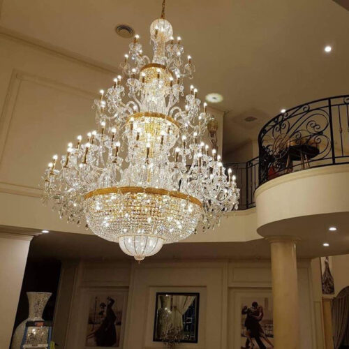 Staircase Villa Ceiling Hanging Luxury Chandelier