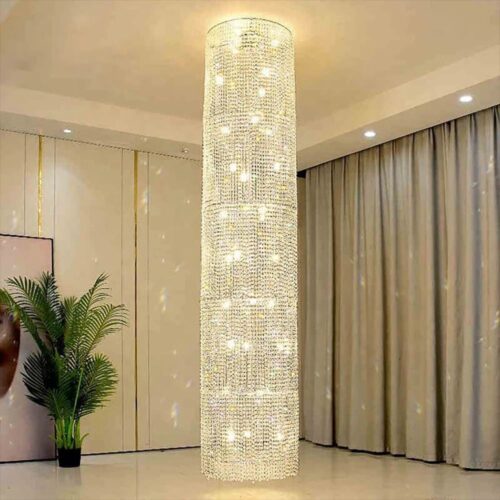 Custom Large Wedding Hotel Lobby Luxury K9 Crystal Chandelier