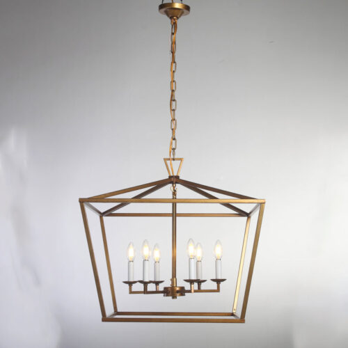 Metal Pendant Light Chandelier for Living Room