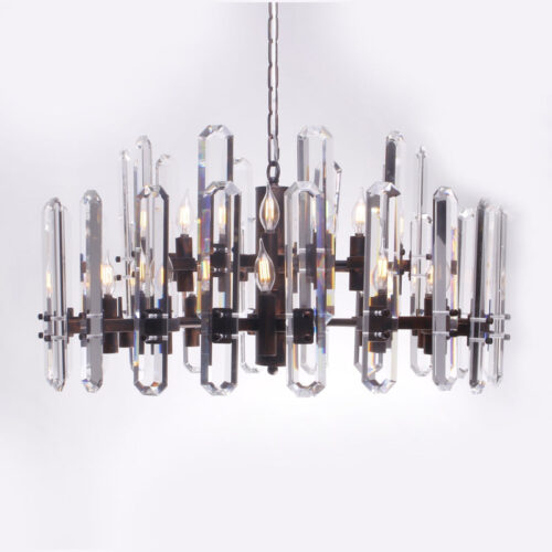 Modern Crystal Chandelier for Living Room