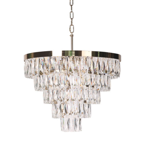 Enhance your indoor space with a luxurious K9 crystal chandelier.