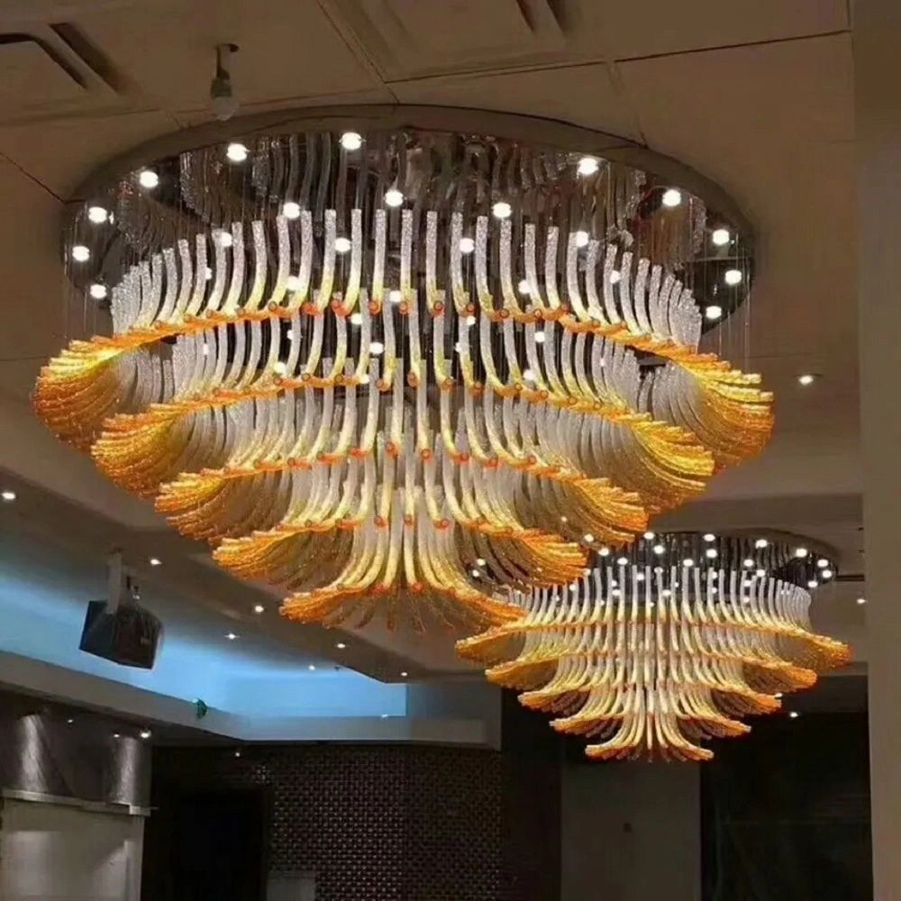 Customized Glass Chandelier Lighting Direct from Manufacturer