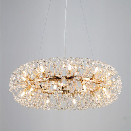 Large Luxury Modern K9 Crystal Chandelier Lighting