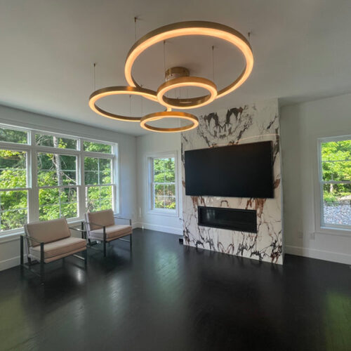 Minimalist High Ceiling Modern Luxury Chandelier