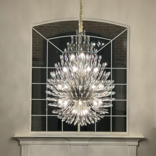 Enhance Your Dining Room with an Italian Crystal Chandelier