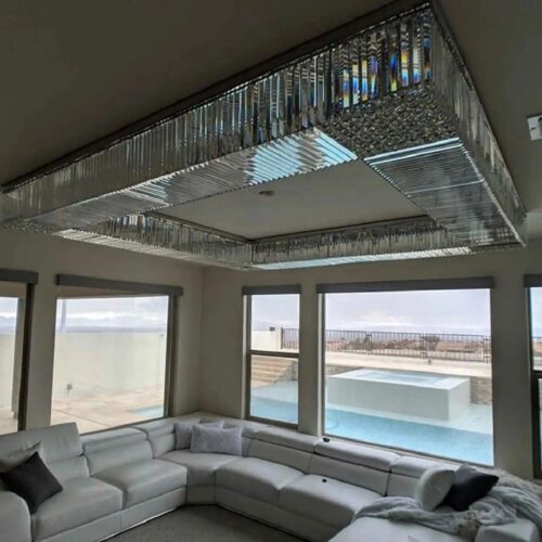 Hotel Lobby Decorative Luxury Nordic Crystal Ceiling Light