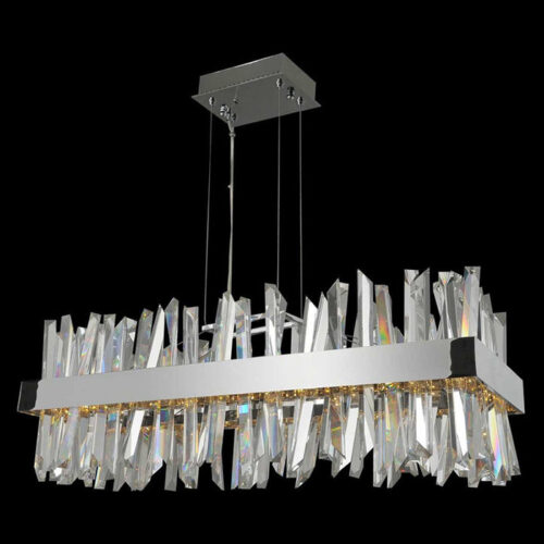 Large Modern Luxury Crystal Chandelier Ceiling Light