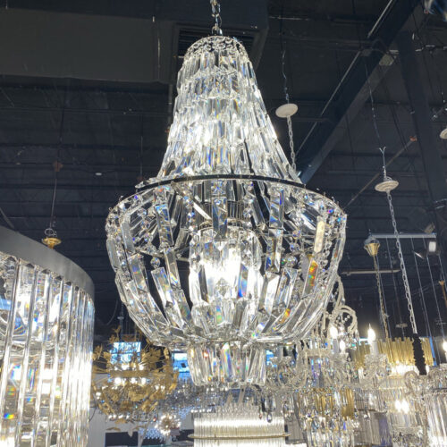 Illuminate your home with a modern luxury chandelier.