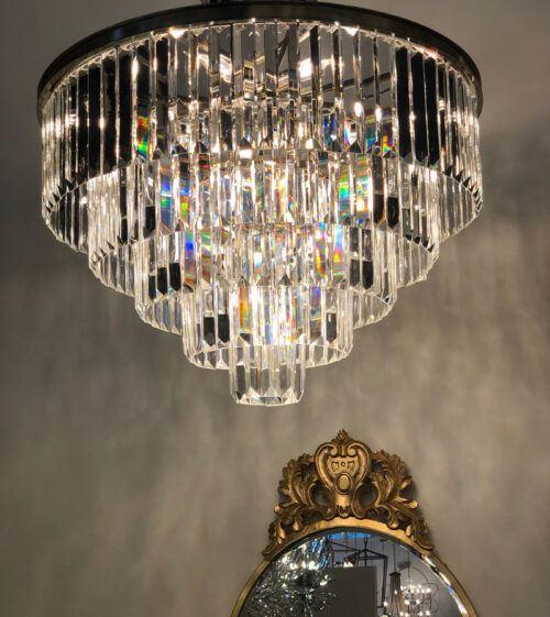 Modern Luxury K9 Crystal Chandelier for Living Room and Hotel