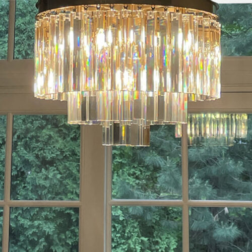 Modern Luxury K9 Crystal Chandelier for Living Room and Hotel