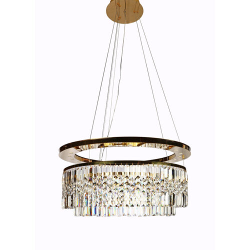 Nordic Modern Style K9 Crystal Pendant Luxury Chandelier Light