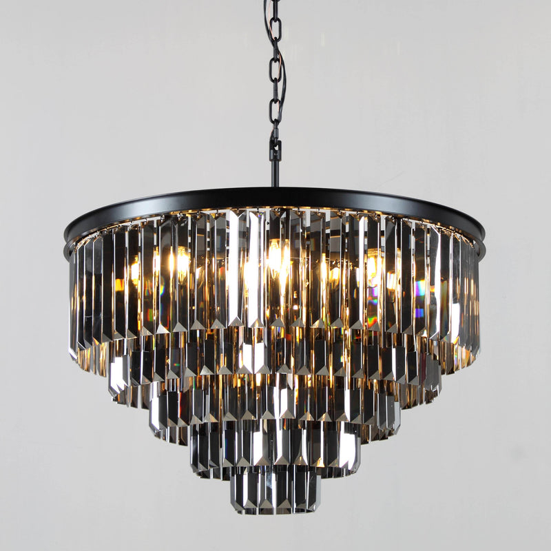 Nordic Modern Round Crystal Chandeliers Pendant Lights