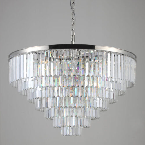 Nordic Modern Round Crystal Chandeliers Pendant Lights