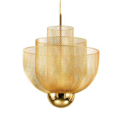 Modern Gold LED Chandelier Pendant Lights for Dining Room, Restaurant, and Bar