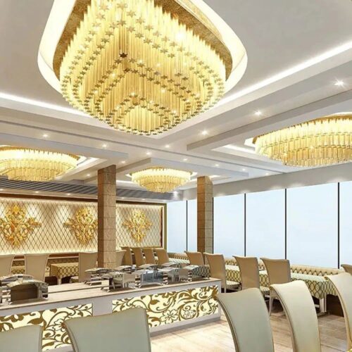 Modern Luxury Ceiling Light for Customized Wedding Projects