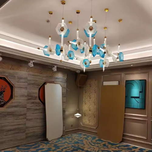 Customized Luxury Pendant Light for Large Scale Interior Decoration