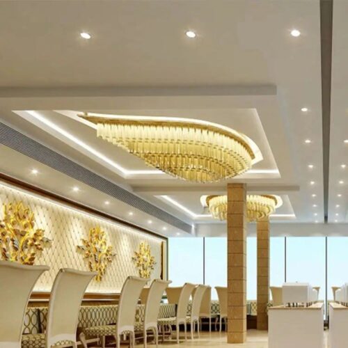 Modern Luxury Ceiling Light for Customized Wedding Projects