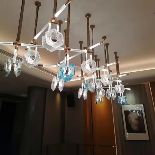 Customized Luxury Pendant Light for Large Scale Interior Decoration