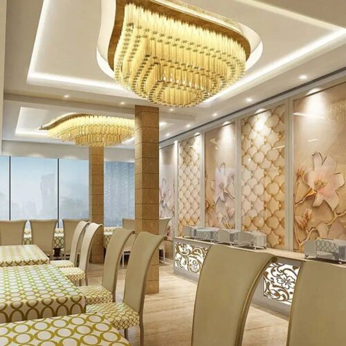 Modern Luxury Ceiling Light for Customized Wedding Projects